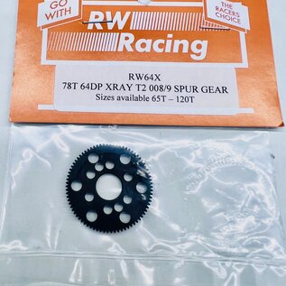 RW RW78X  RW 64P 78T Xray Touring Car Spur Gear RW64X