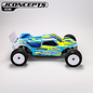 J Concepts JCO0388  Finnisher Body w/ Rear Spoiler, fits Associated T7 TLR 22X-T  T6.4 -T6.1 & Yokomo YZ2-T