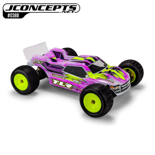 J Concepts JCO0388  Finnisher Body w/ Rear Spoiler, fits Associated T7 TLR 22X-T  T6.4 -T6.1 & Yokomo YZ2-T