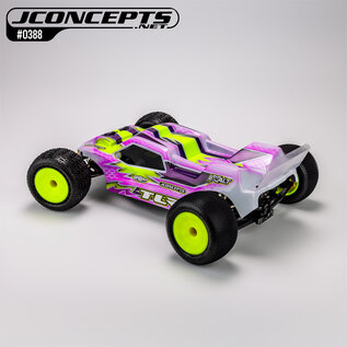 J Concepts JCO0388  Finnisher Body w/ Rear Spoiler, fits Associated T7 TLR 22X-T  T6.4 -T6.1 & Yokomo YZ2-T