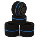Excelerate RC XCE-3015  1/12 Pan Car Pre-Mounted Front & Rear Foam Tires Combo (Spec)