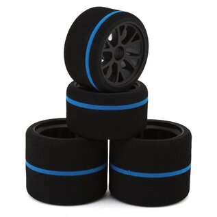 Excelerate RC XCE-3015  1/12 Pan Car Pre-Mounted Front & Rear Foam Tires Combo (Spec)