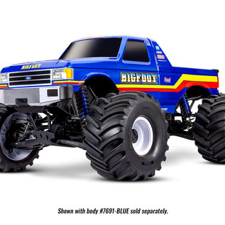 Traxxas TRA77036-4+Body  X-Maxx MT Chassis W/ Bigfoot Body