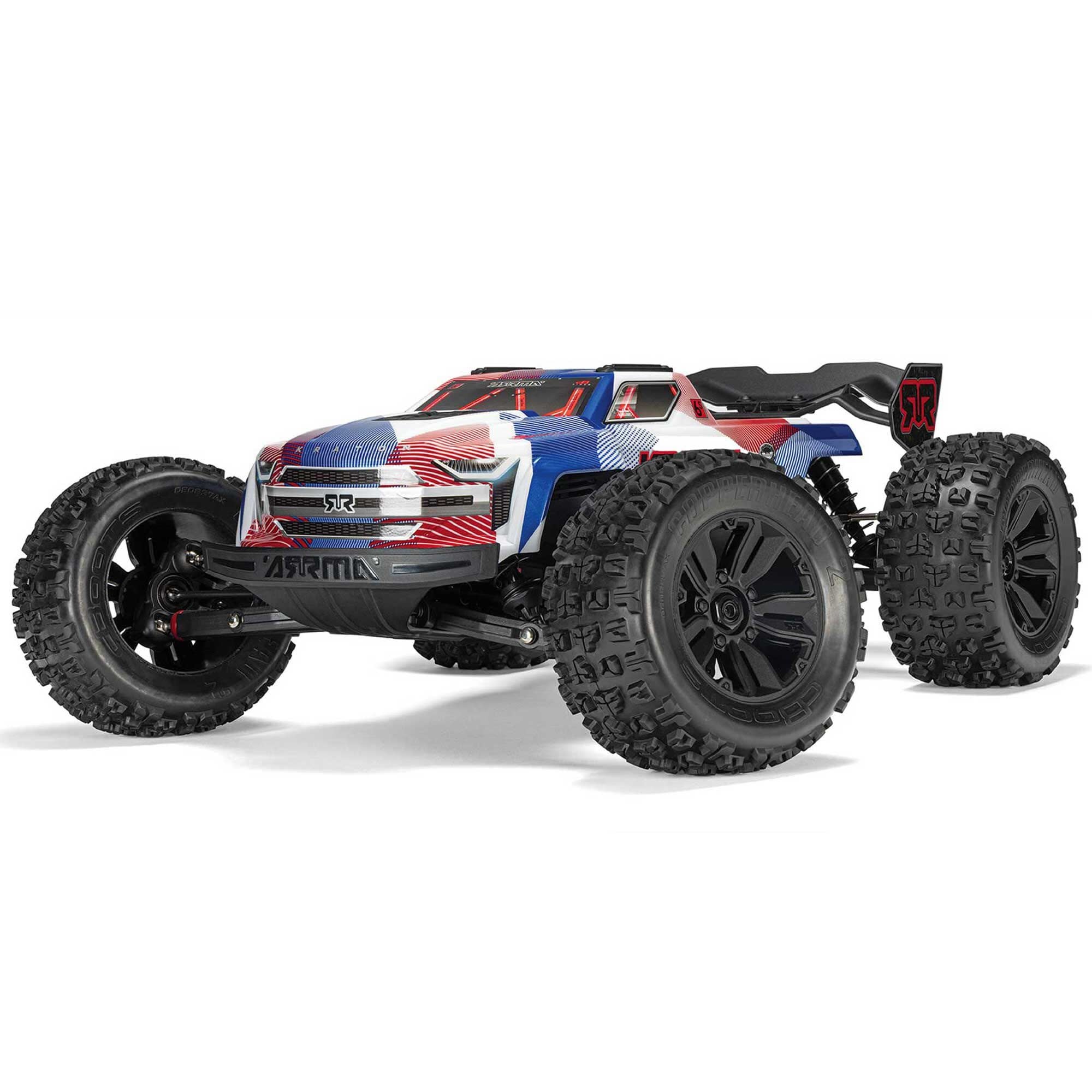 ARA8608V6T3 Green/Black 1/8 KRATON 6S 4X4 RTR Brushless Speed