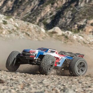 Arrma ARA8608V6T4  Blue/Red 1/8 KRATON 6S 4X4 RTR Brushless Speed Truck