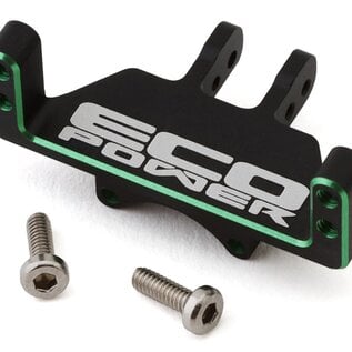 Eco Power ECP-3070  CNC-Machined Aluminum Servo Mount For Axial™ SCX24 (Front/Rear) (Black/Green)