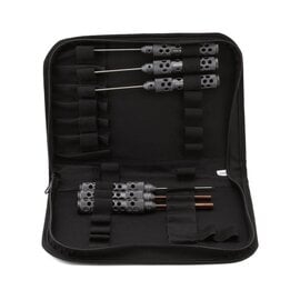 Protek RC PTK-8300  6-Piece Metric Hex & Nut Driver "TruTorque" 1/10 Surface Tool Set w/Carrying Case