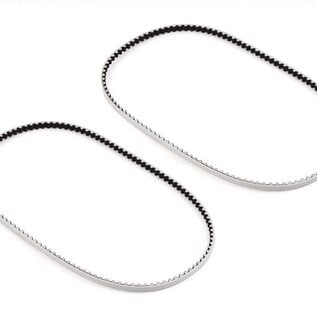 Yokomo YOKBD-351LWA  BD10 Front/Rear Low Friction Drive Belt (White) (2) (117T)