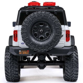 Axial Racing AXI00006V2T4  1/24 SCX24 White Ford Bronco 4WD Rock Crawler Brushed RTR