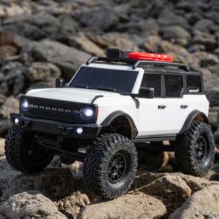 Axial Racing AXI00006V2T4  1/24 SCX24 White Ford Bronco 4WD Rock Crawler Brushed RTR