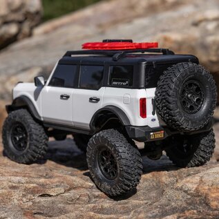 Axial Racing AXI00006V2T4  1/24 SCX24 White Ford Bronco 4WD Rock Crawler Brushed RTR