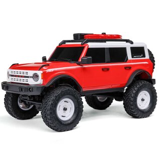 Axial Racing AXI00006V2T6  1/24 SCX24 Red Ford Bronco 4WD Rock Crawler Brushed RTR