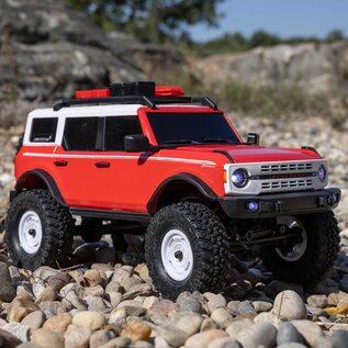 Axial Racing AXI00006V2T6  1/24 SCX24 Red Ford Bronco 4WD Rock Crawler Brushed RTR