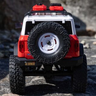 Axial Racing AXI00006V2T6  1/24 SCX24 Red Ford Bronco 4WD Rock Crawler Brushed RTR