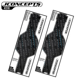 J Concepts JCO2318  RC10 – precut chassis protective sheet, black – 2pc.