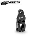 J Concepts JCO5270-2  25T, 0 offset aluminum clamping servo horn, 16.5mm – black