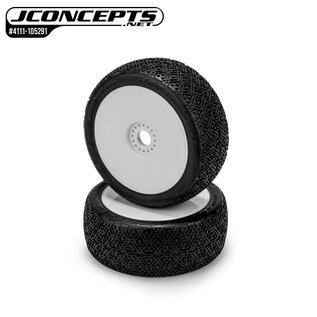 J Concepts JCO4111-105291  Double Bar – G2, medium clay, pre-mounted on 3357W wheels