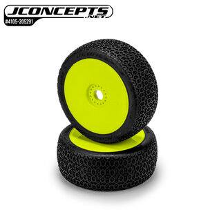 J Concepts JCO4105-205291  Dirt Web 2 – G2, medium clay, pre-mounted on 3357Y wheels