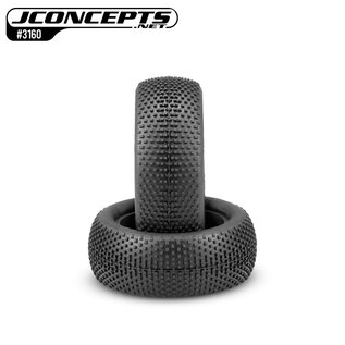 J Concepts JCO3160-01  Double Dees V2 – blue compound (fits 2.2″ buggy front wheel)