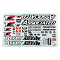 Team Associated ASC71225  RC10T7 Decal Sheet