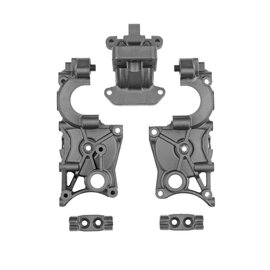 Team Associated ASC71221  RC10B7 FT 3-Gear Gearbox, Carbon