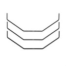 Team Associated ASC71204  RC10T7 Rear Anti-Roll Bar Set