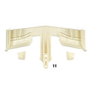 Team Associated ASC8686  RC10F6 Classic Front Wing, White