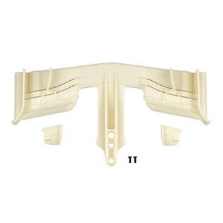 Team Associated ASC8686  RC10F6 Classic Front Wing, White