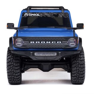 Axial Racing AXI-2048T1  1/30 SCX30 Ford Bronco 4X4 RTR Brushed Rock Crawler (Battery & Charger Included), Blue