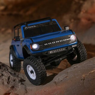 Axial Racing AXI-2048T1  1/30 SCX30 Ford Bronco 4X4 RTR Brushed Rock Crawler (Battery & Charger Included), Blue