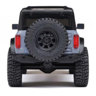 Axial Racing AXI-2048T2  1/30 SCX30 Ford Bronco 4X4 RTR Brushed Rock Crawler (Battery & Charger Included), Gray