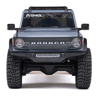 Axial Racing AXI-2048T2  1/30 SCX30 Ford Bronco 4X4 RTR Brushed Rock Crawler (Battery & Charger Included), Gray
