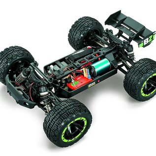 Blackzon BZN540214  Blackzon Slyder ST Turbo 1/16 4WD RTR 2S Brushless Stadium Truck - Green