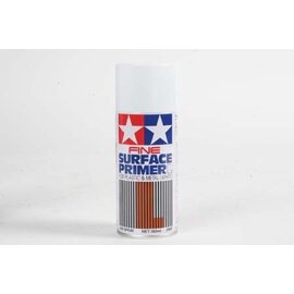 Tamiya TAM87064  Fine Surface Primer, Light Grey, 180ml Spray Can