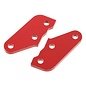 Arrma AR340072 Steering Plate A Aluminum Red (2)