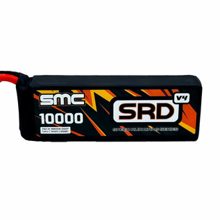 SMC SMC100250-2S2PV4  SRD-V4 7.4V-10000mAh-250C Lipo Battery No Plug Speedrun pack