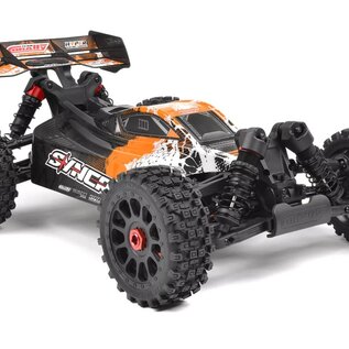Team Corally COR00287-O Syncro-4 1/8 4S Brushless Off Road Buggy, RTR, Orange