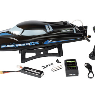 Power Hobby RGRB1405  Black Marlin EX Brushless RTR Boat