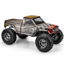 J Concepts JCO0457  JCI Warlord Pre-Trimmed 1/10 Tucked Rock Crawler Body (Clear) (12.3")