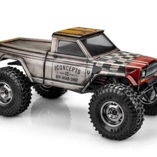 J Concepts JCO0457  JCI Warlord Pre-Trimmed 1/10 Tucked Rock Crawler Body (Clear) (12.3")