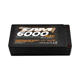 Team EA Motorsports EAM60160-2  6000mah 160c Shorty ML Graph-X Formula Lipo Battery.