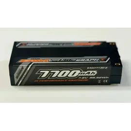 Team EA Motorsports EAM77130-2  7700mah Mid-Shorty (Stubby) 2S Lipo 7.6v HV