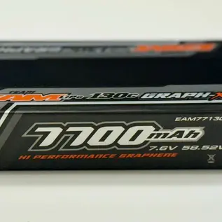 Team EA Motorsports EAM77130-2  7700mah Mid-Shorty (Stubby) 2S Lipo 7.6v HV