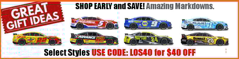 Select LOSI 1/12 NASCAR RTRs  $40 with CODE: LOS40
