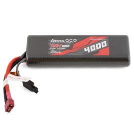 Gens Ace GEA402S60DGT  G-Tech Smart LiPo Battery 60C (7.4V/4000mAh) w/T-Style Connector (Tamiya)