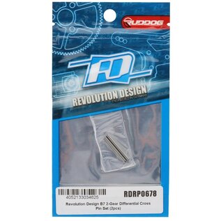 Revolution Design RDRP0678  B7 2-Gear Steel Differential Cross Pin Set (2)