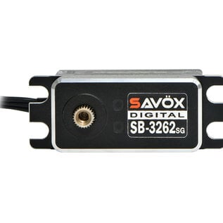 Savox SAVSB3262SG-BE  High Torque, High Voltage, Brushless Servo, Black Edition