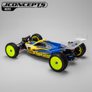 J Concepts JCO0701L  P2X RC10B7 Worlds lightweight body w/ wing