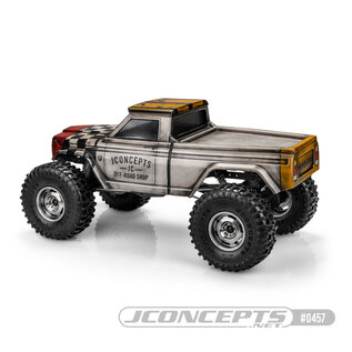 J Concepts JCO0457  JCI Warlord Pre-Trimmed 1/10 Tucked Rock Crawler Body (Clear) (12.3")