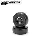 J Concepts JCO4199-3053912  Smoothie 2 Pre-Mounted Tires (2) (G3 - Soft) w/12mm Hex - Fits Typhon Grom
